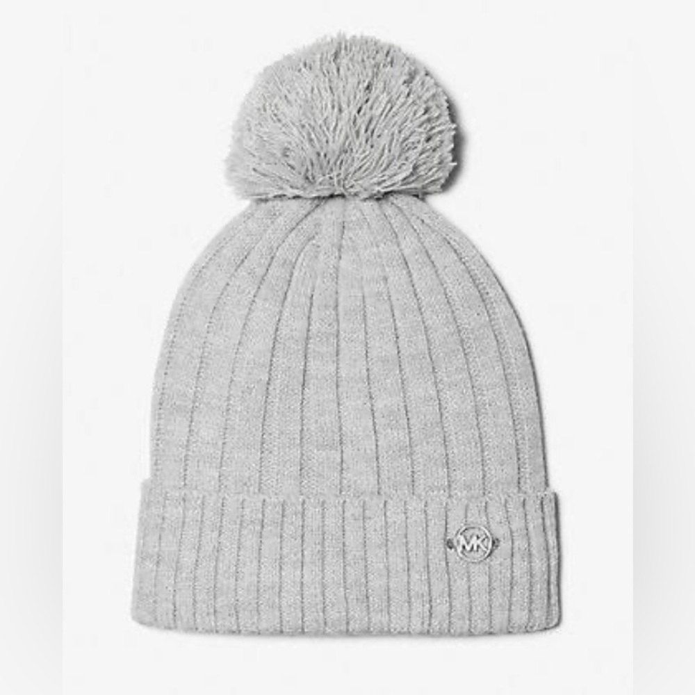 Michael Kors Pom-Pom Knit Beanie
